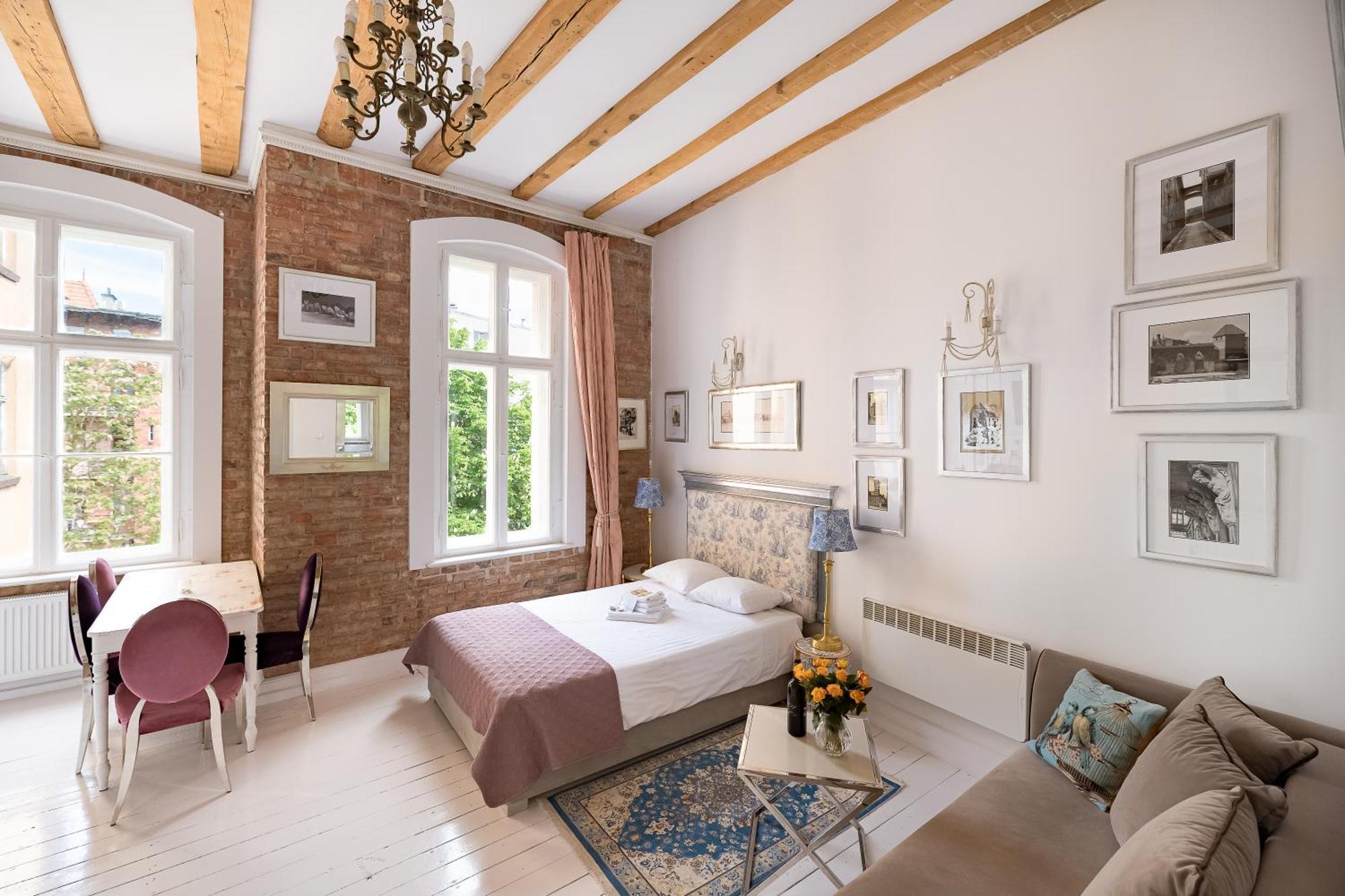 Stary Toruń White Provance Apartment מראה חיצוני תמונה