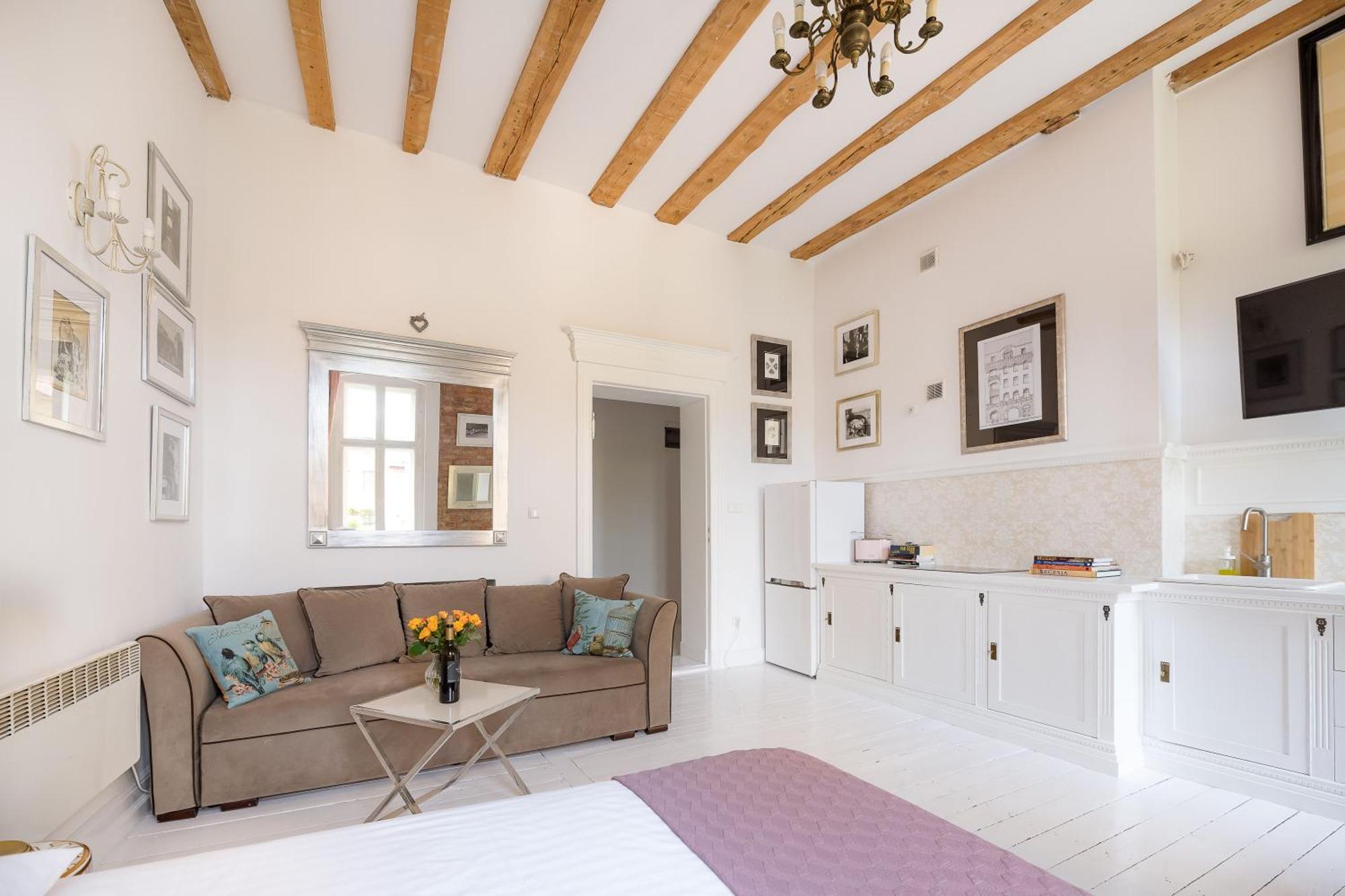Stary Toruń White Provance Apartment מראה חיצוני תמונה