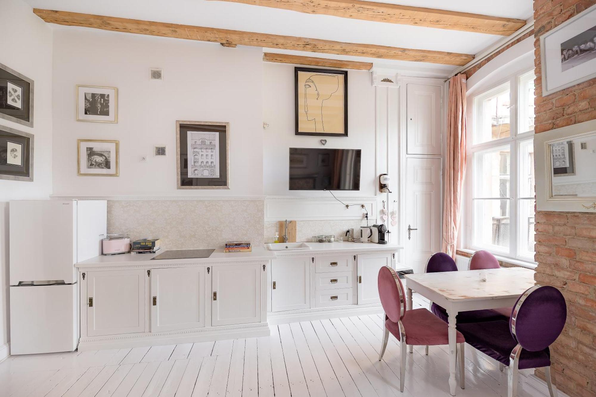 Stary Toruń White Provance Apartment מראה חיצוני תמונה